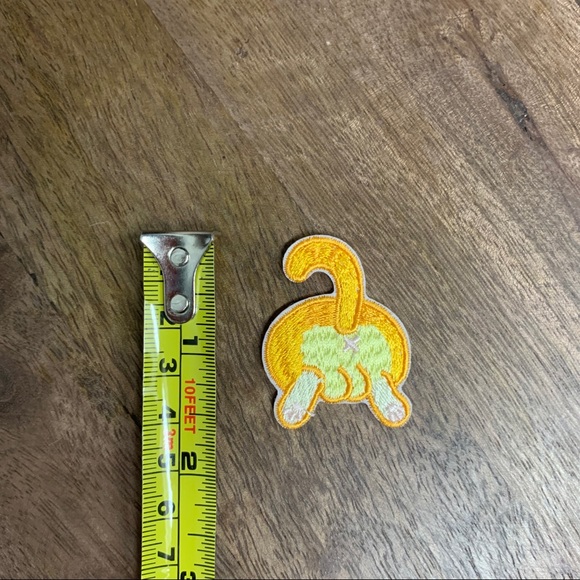 Cat or dog butt iron on patch - Picture 2 of 4